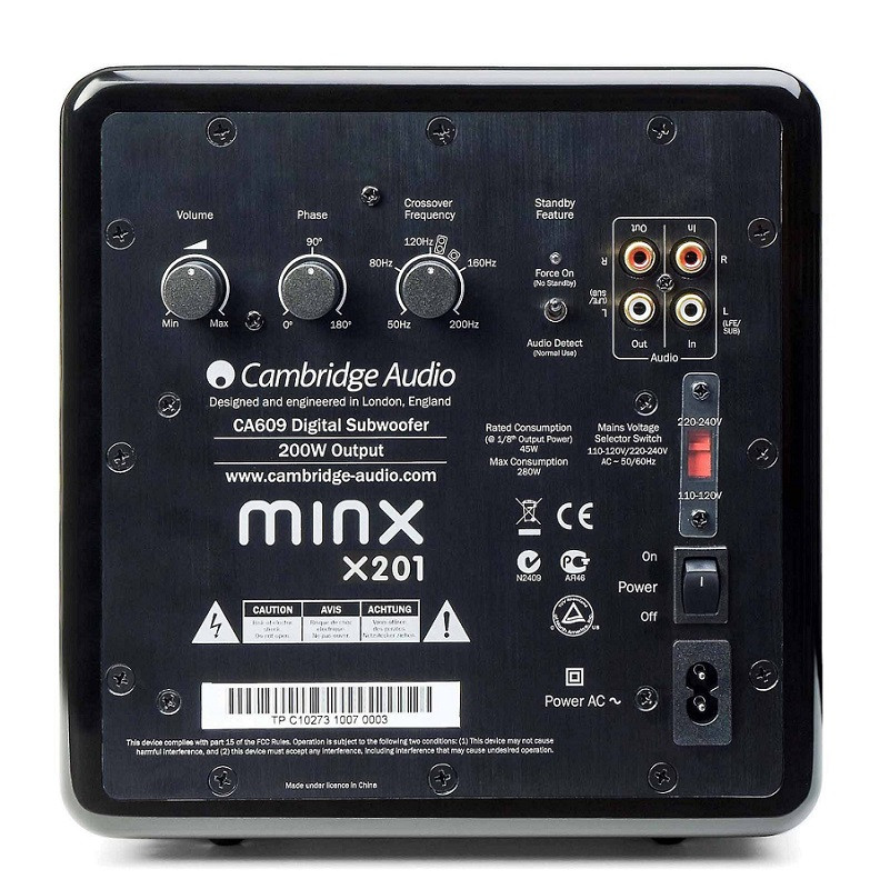 Cambridge Audio Minx X201 | ConcertoAudio.com