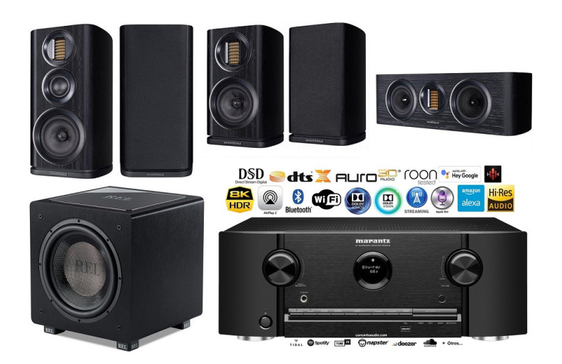 PACK 5.1 WHARFEDALE EVO4.2 + EVO4.1 +...