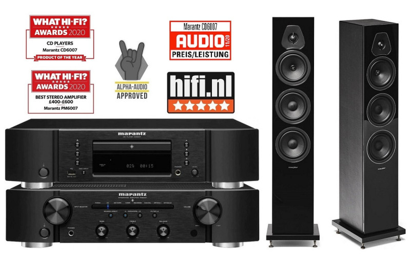 MARANTZ PM6007 + CD6007 + SONUS FABER...